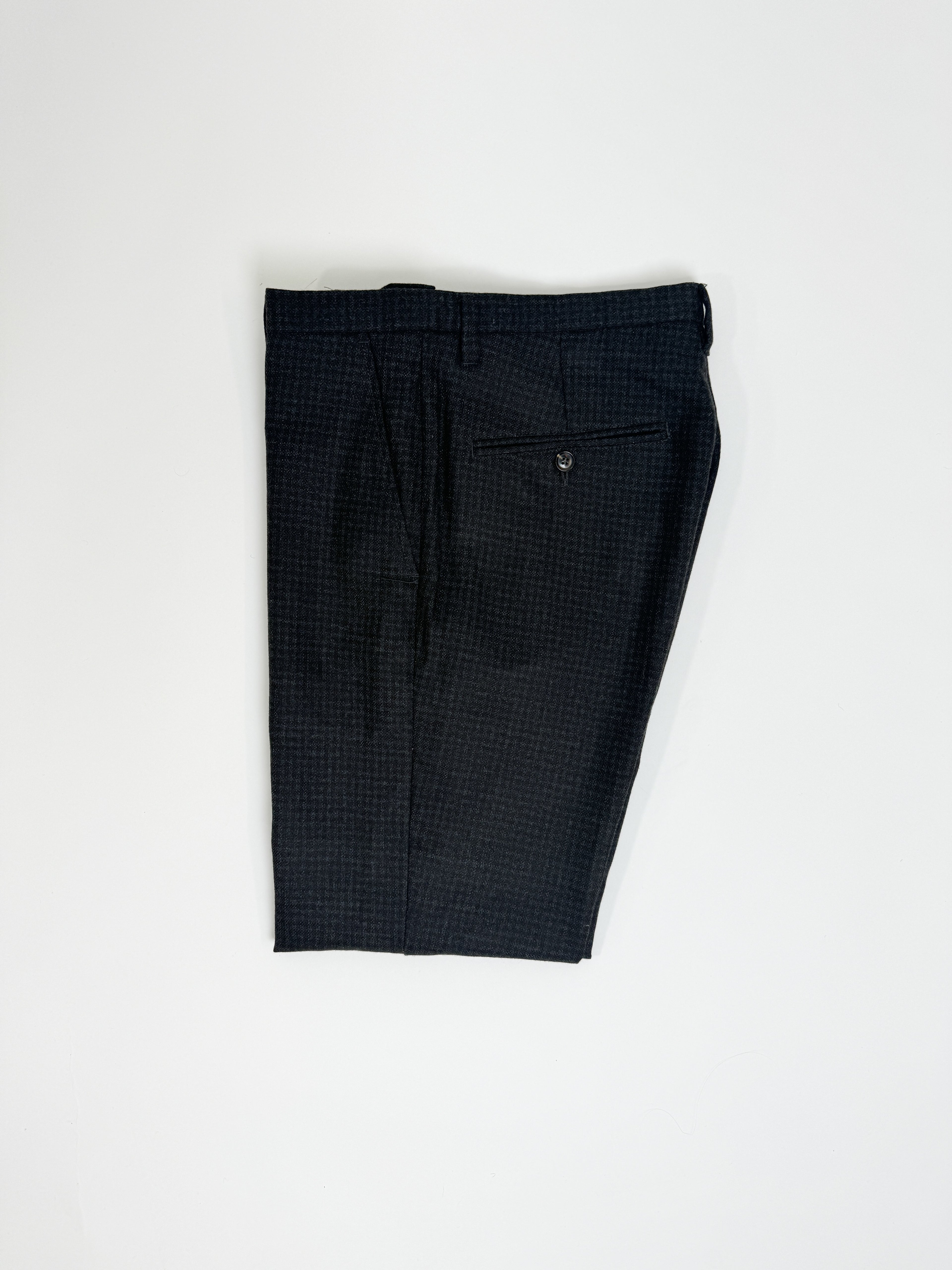 Samsøe & Samsøe Brown Checkered Wool Pants