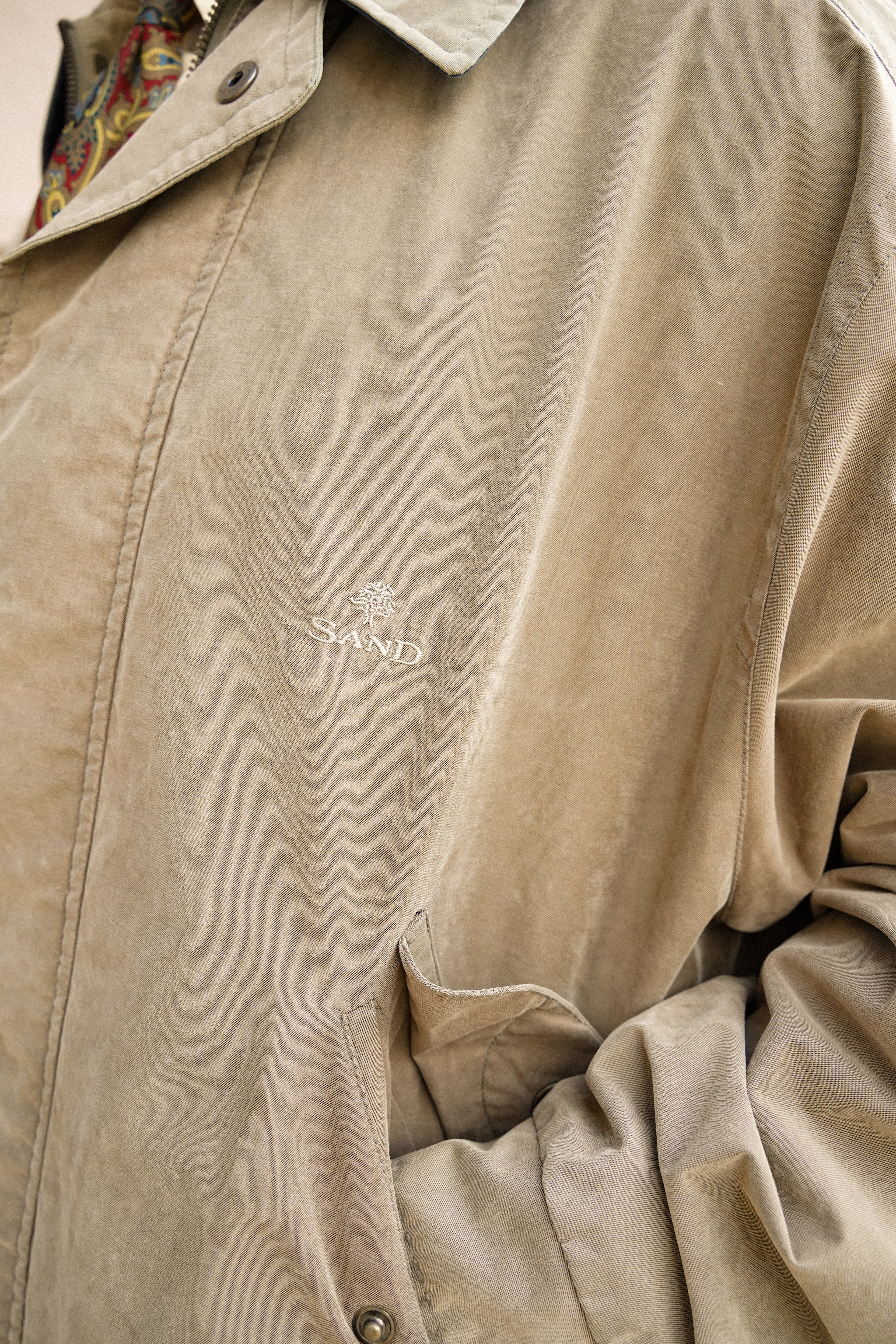 Sand Copenhagen Beige Jacke