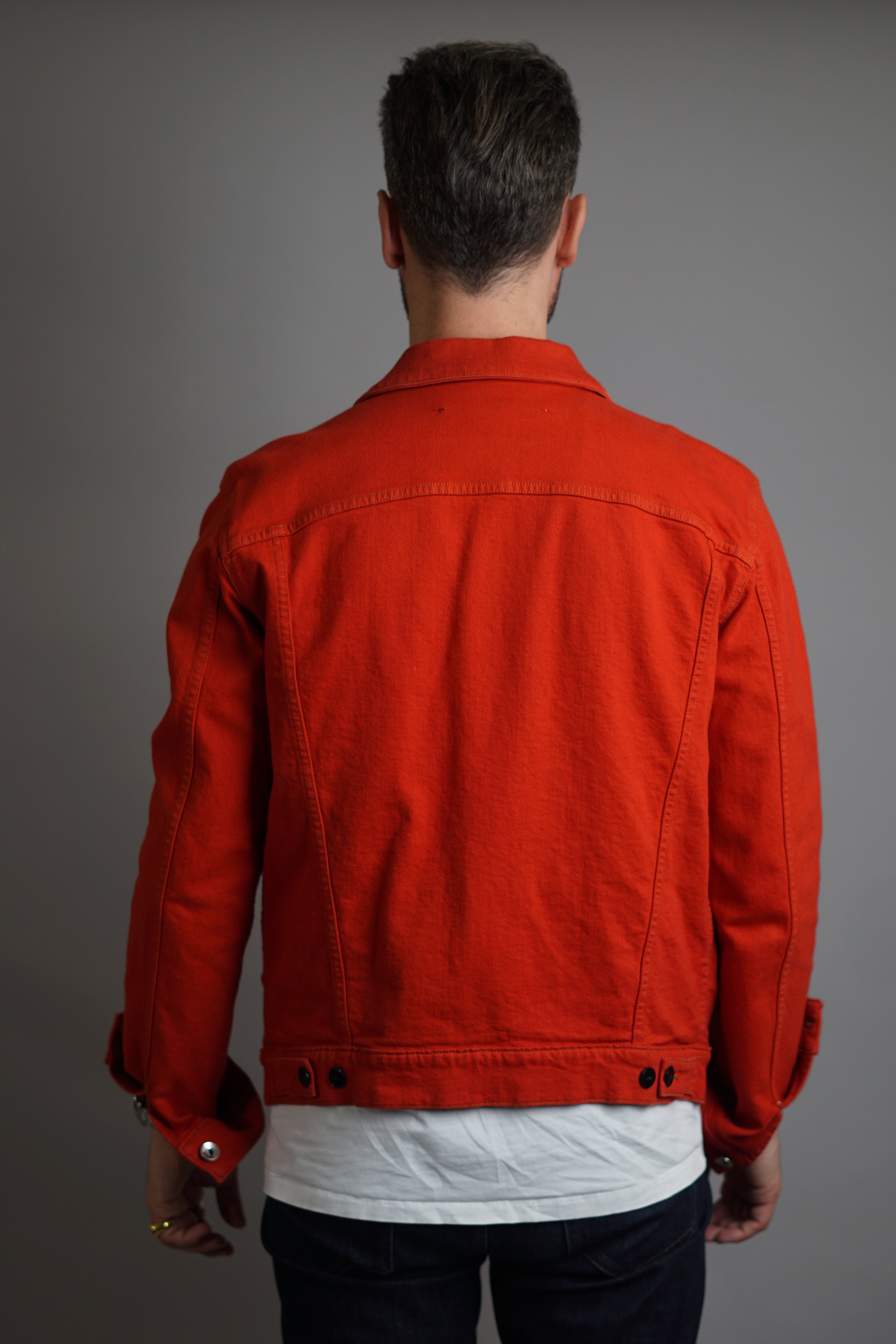 Rote Jeansjacke von Tiger Of Sweden