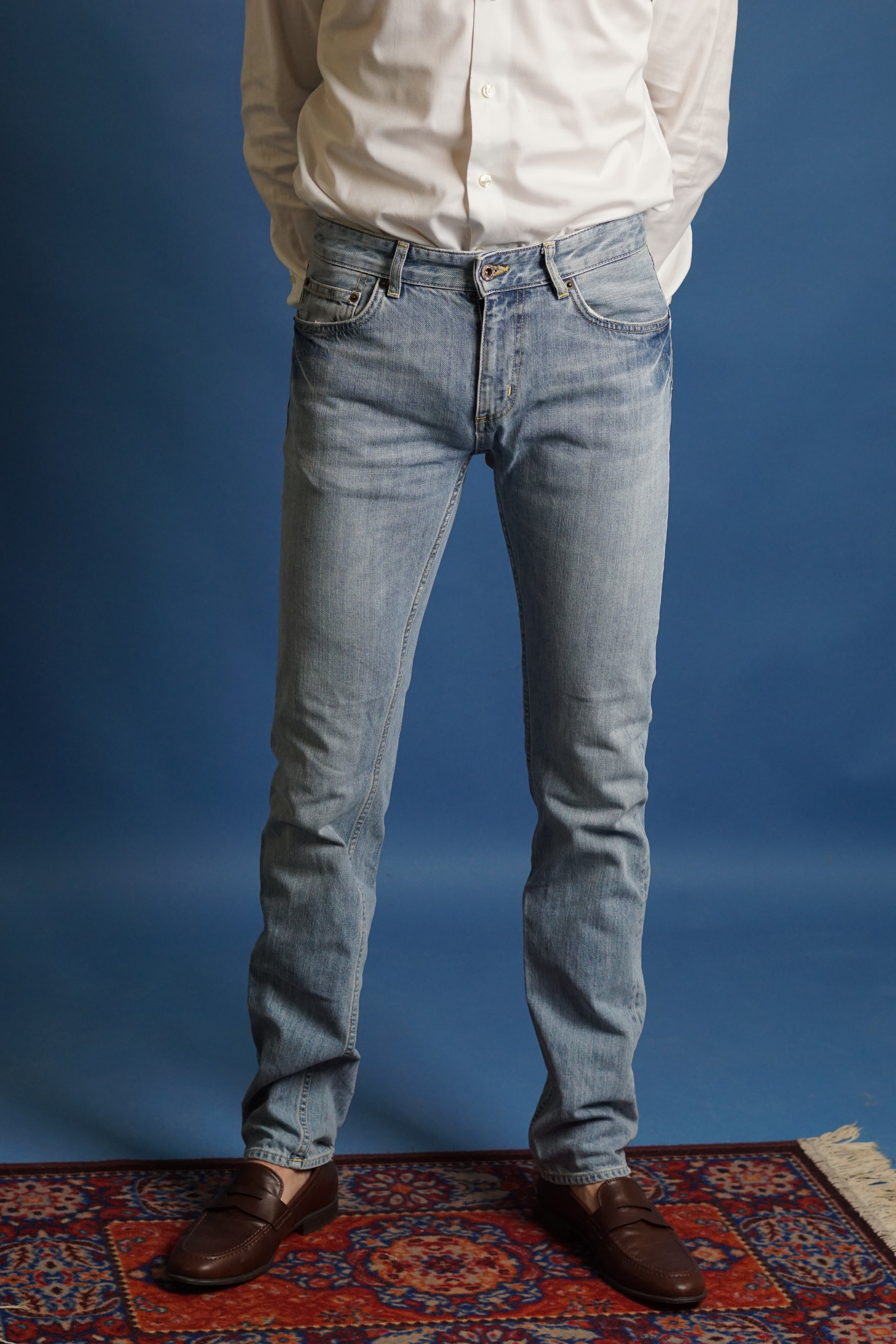 Gant Rugger Weiße Stick Boy Jeans