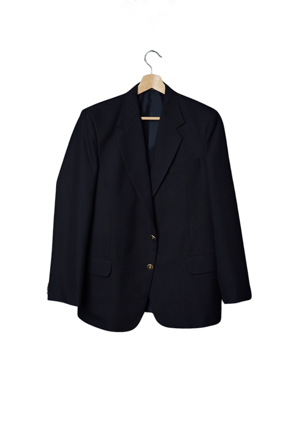 Vintage Navy Gold Button Blazer