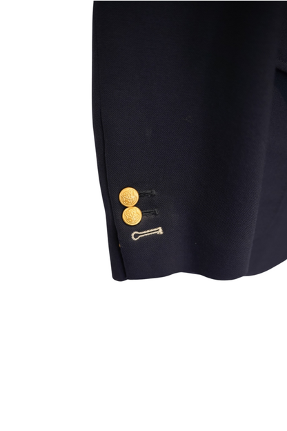 Gant Navy The Hopsack Cotton Club Blazer