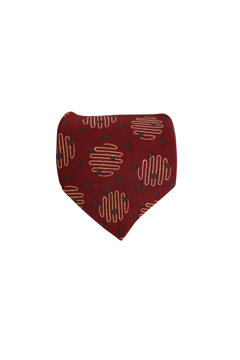 Giorgio Armani Red Dotted Silk Tie