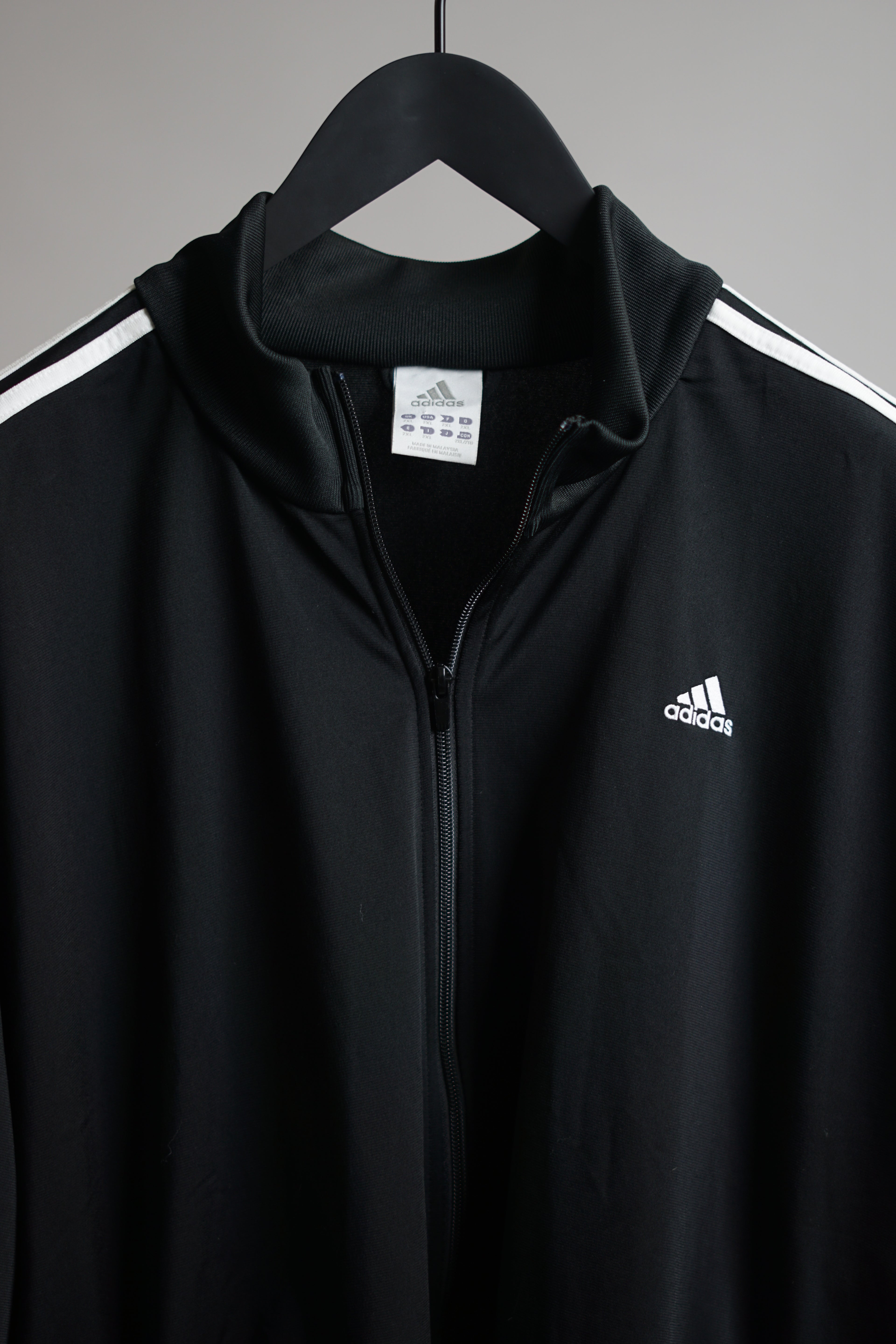 Adidas Black Zip-up Sweatshirt