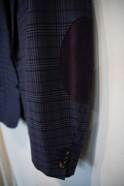 Pal Zileri Blue Checkered Blazer