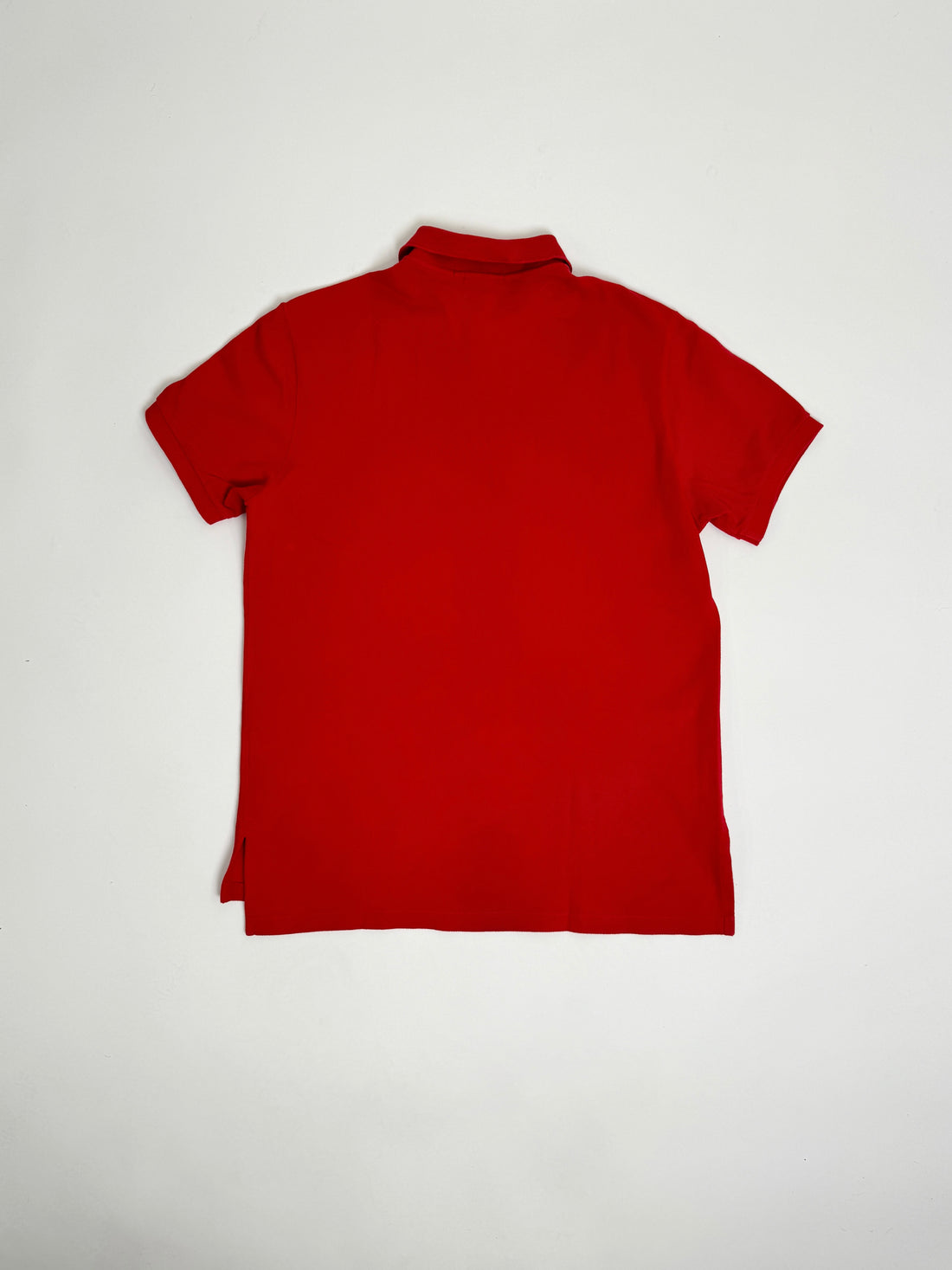 Ralph Lauren Red Cotton Polo Shirt