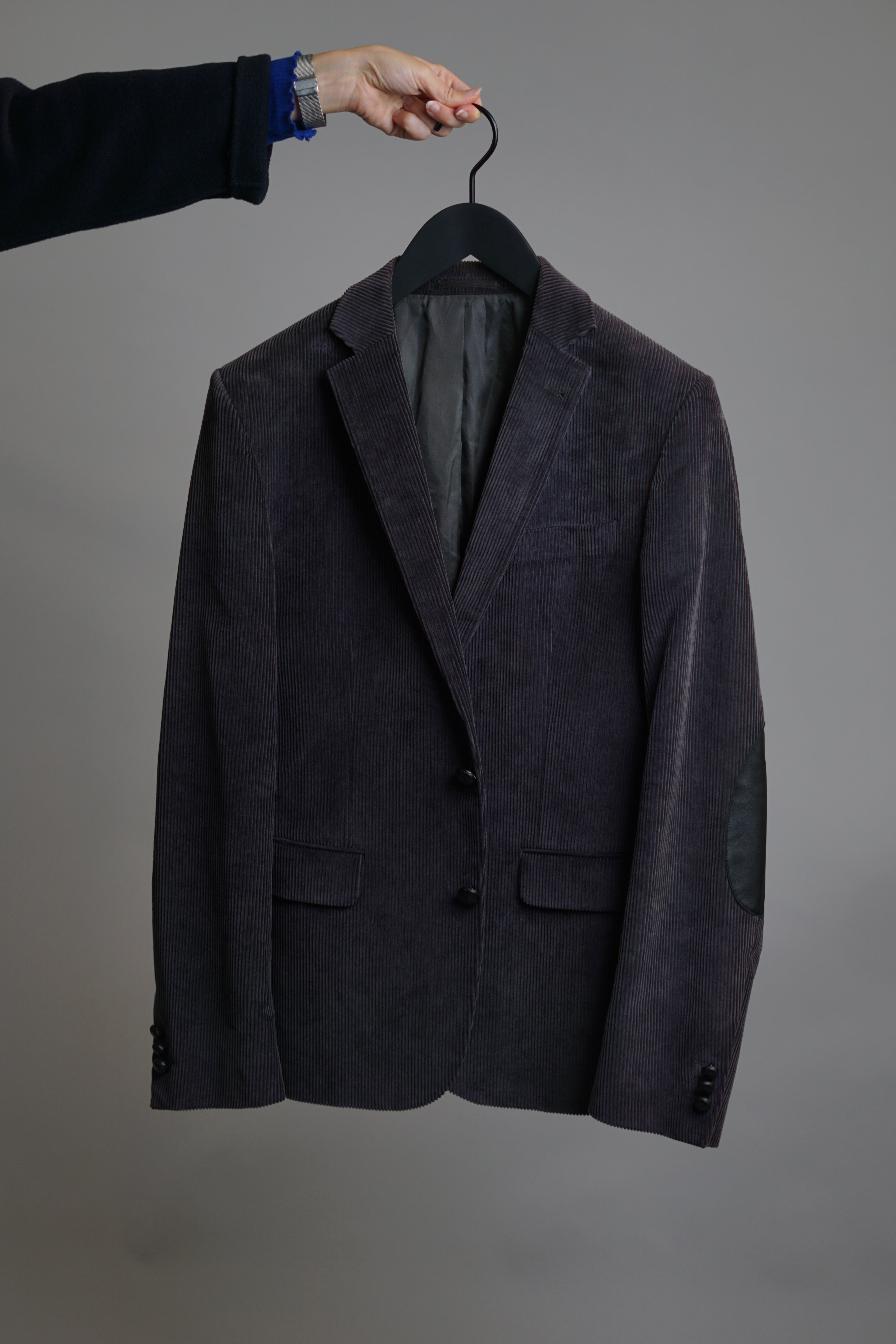 Mads Nørgaard Dark Grey Corduroy Blazer