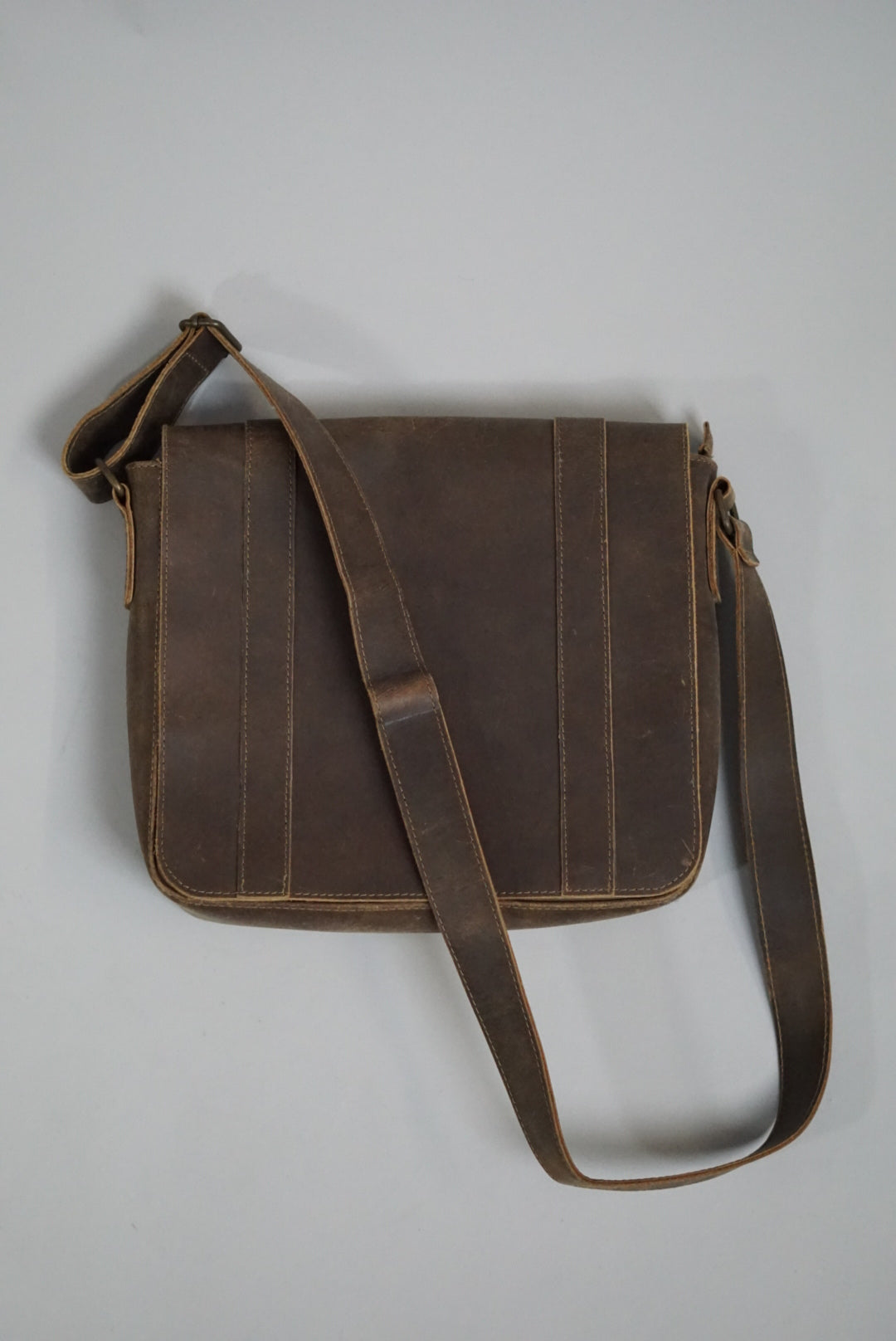 Brown Leather Shoulder Bag