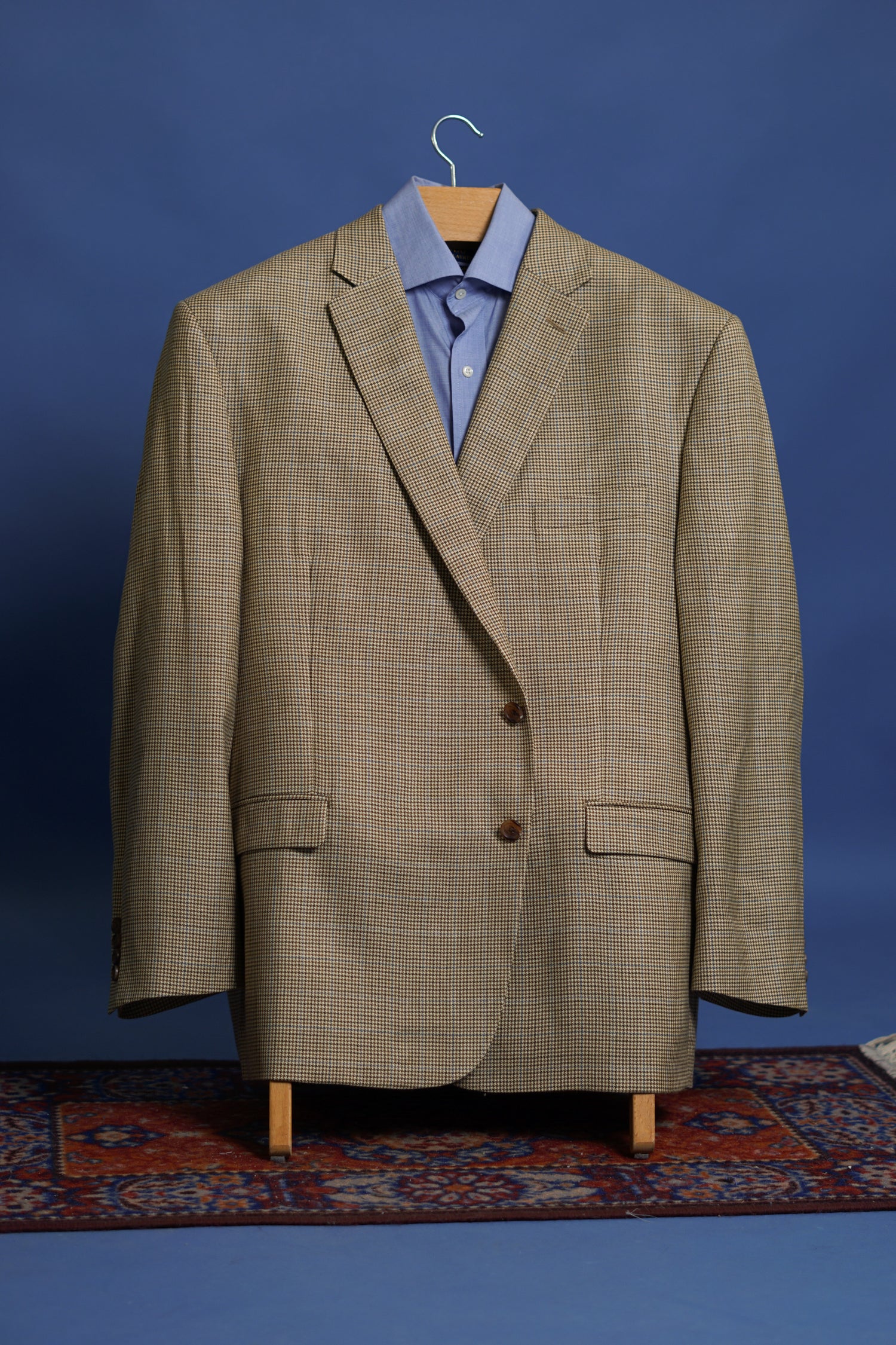 Polo Ralph Lauren Brown Houndstooth Blazer