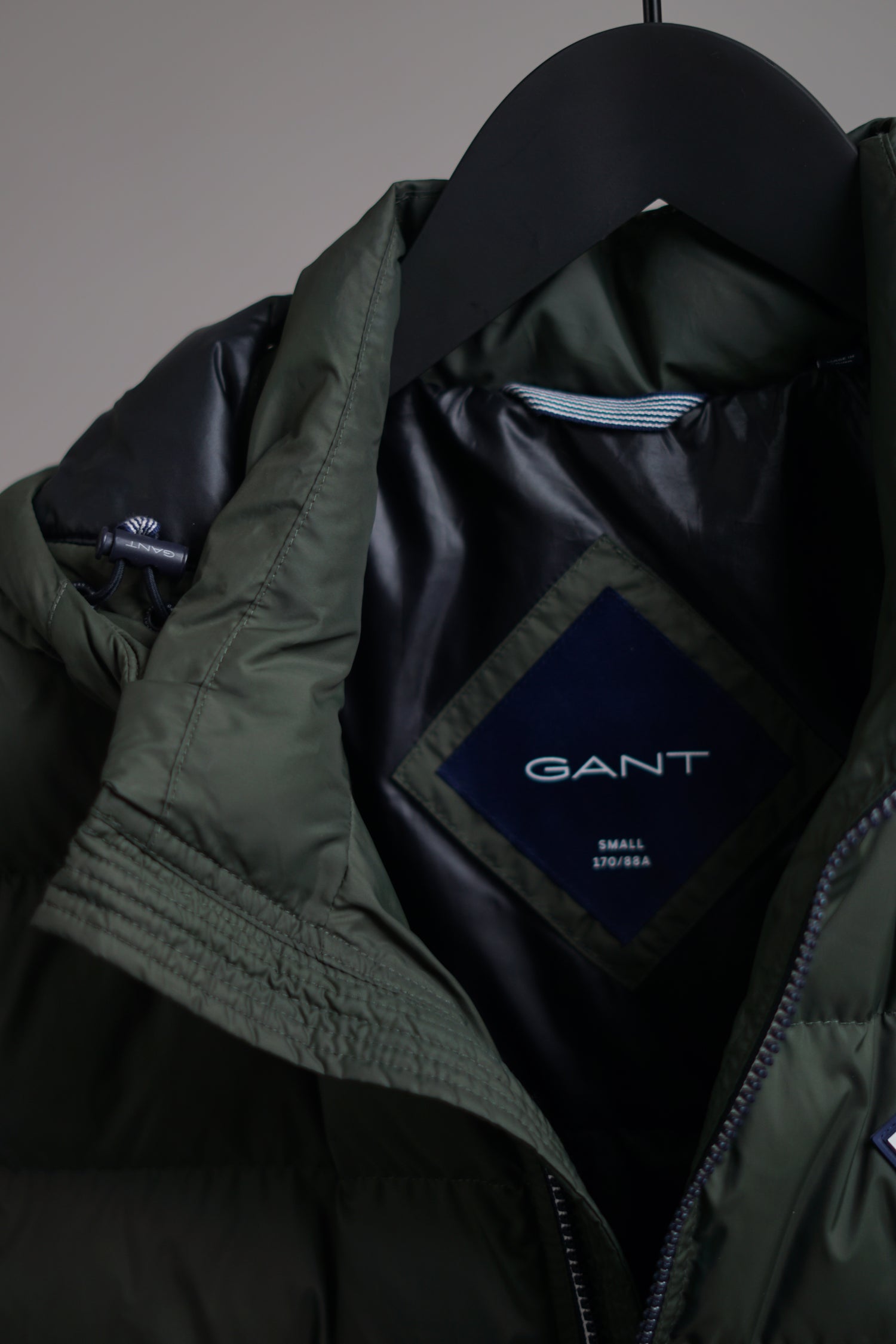 Gant Armygreen Quilted Vest