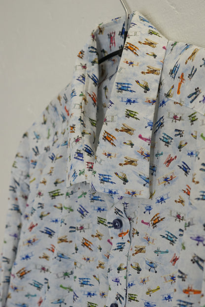 Sand Copenhagen White Preppy Plane Cotton Shirt