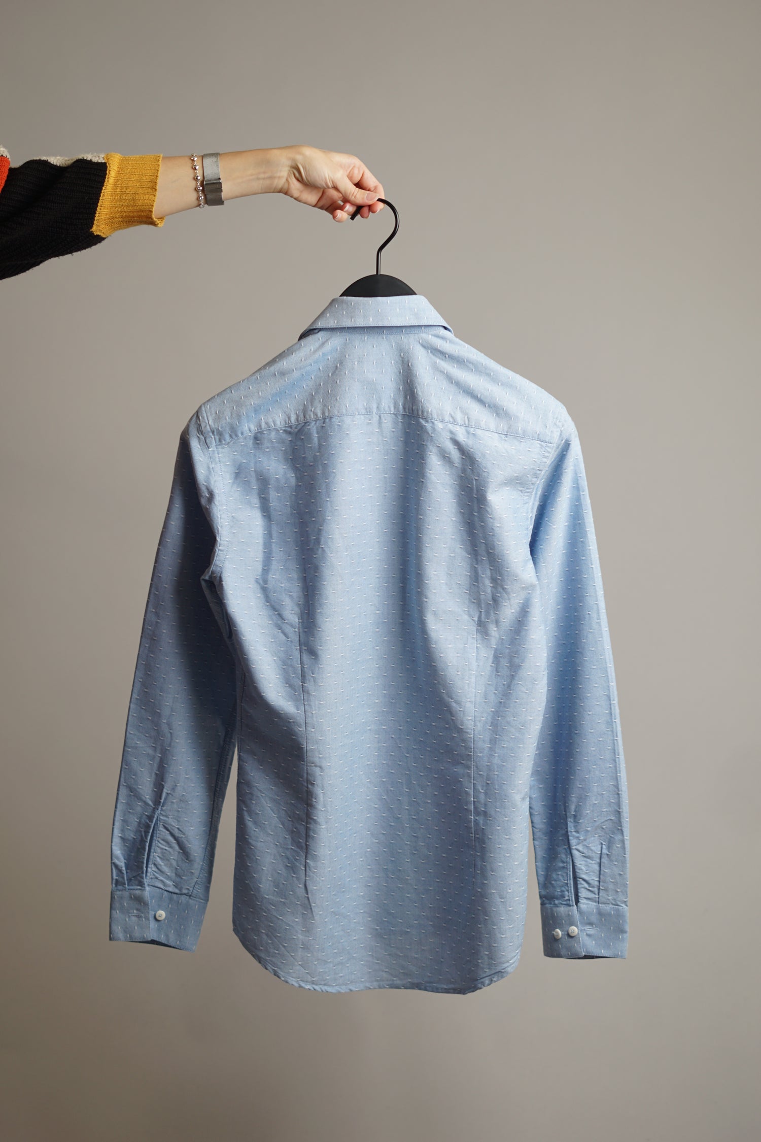 Bruuns Bazaar Lightblue Dotted Shirt