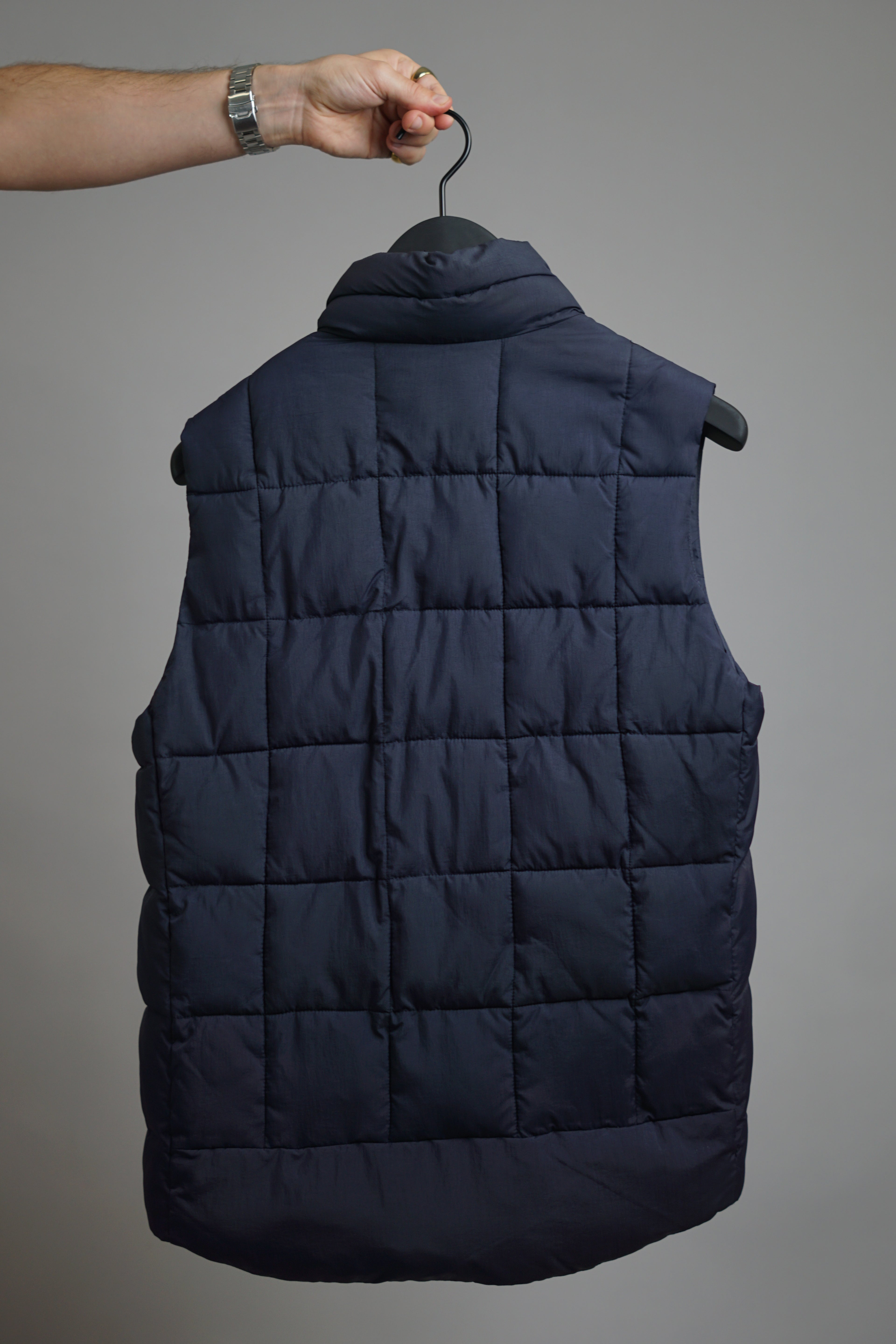 Tommy Hilfiger Navy Quilted Vest