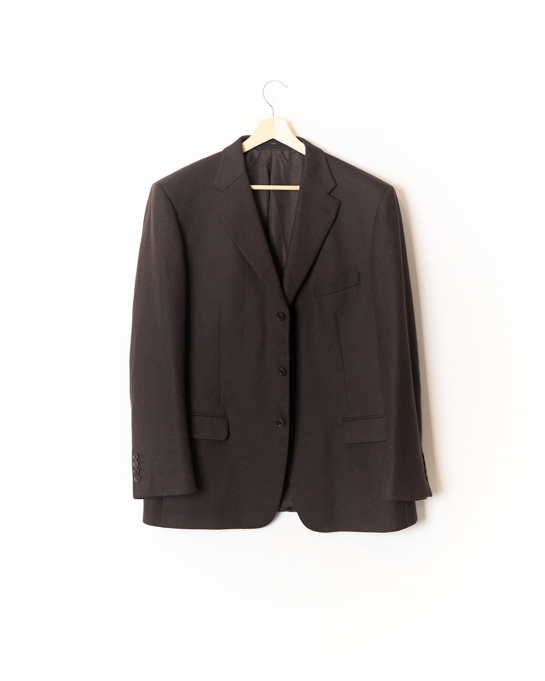 Valentino Brown Sport Jacket Virgin Wool Blazer