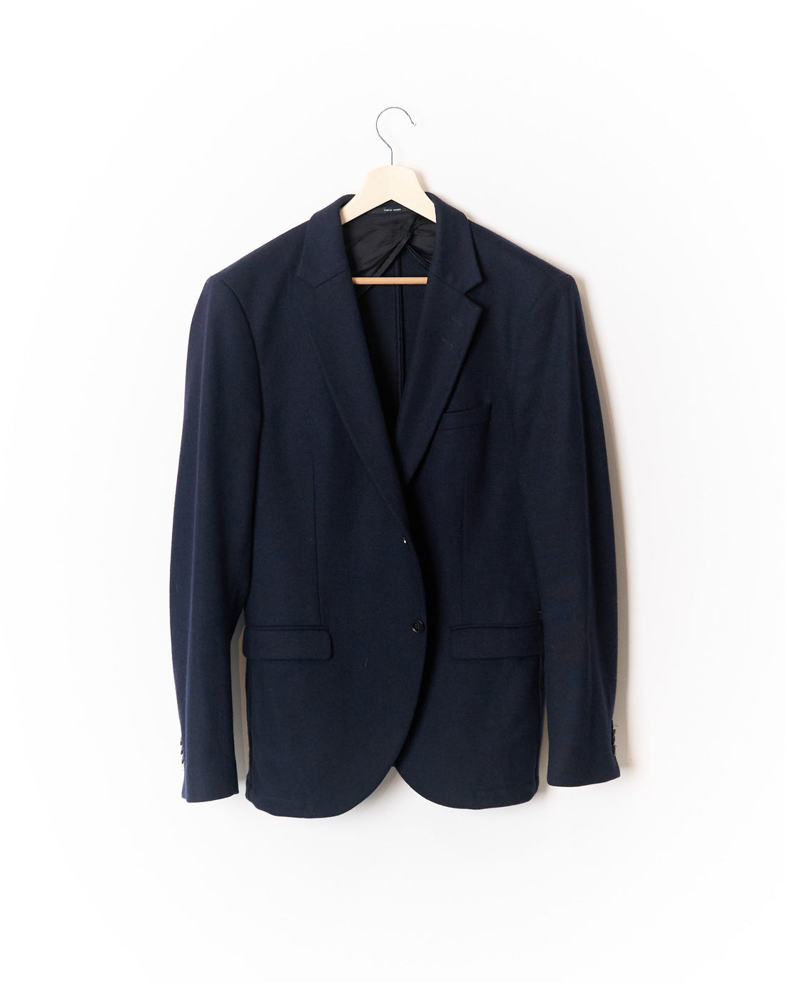 Tiger of Sweden Navy Jamonte Hl Wool and Cashmere Sport Jacket Blazer