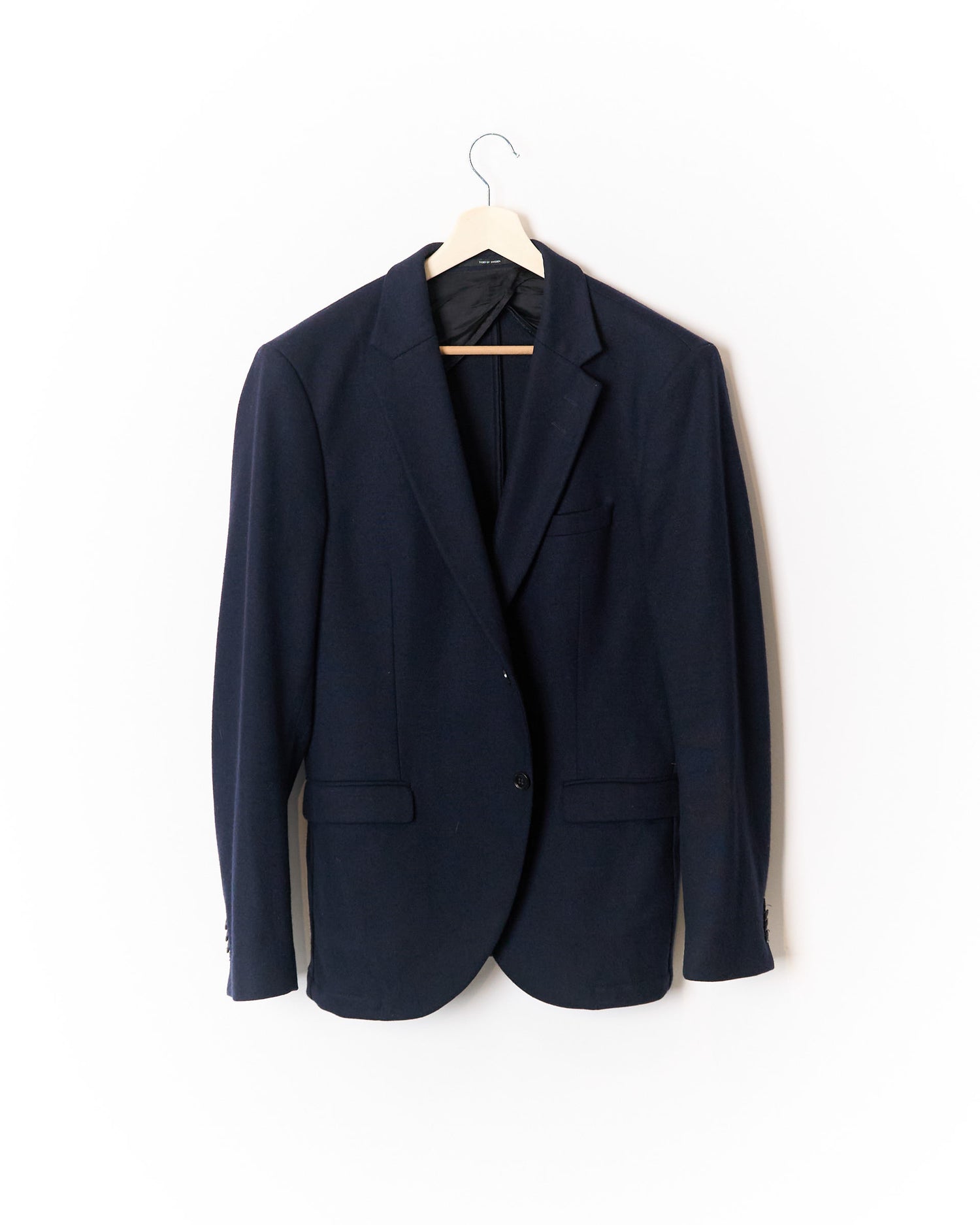 Tiger of Sweden Navy Jamonte Hl Wool and Cashmere Sport Jacket Blazer