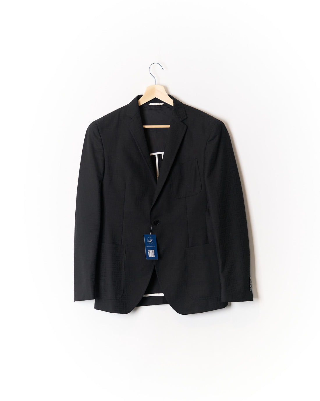 Hugo Boss Black Carlo Barbera Extra Slim Fit Cotton Wool Blazer