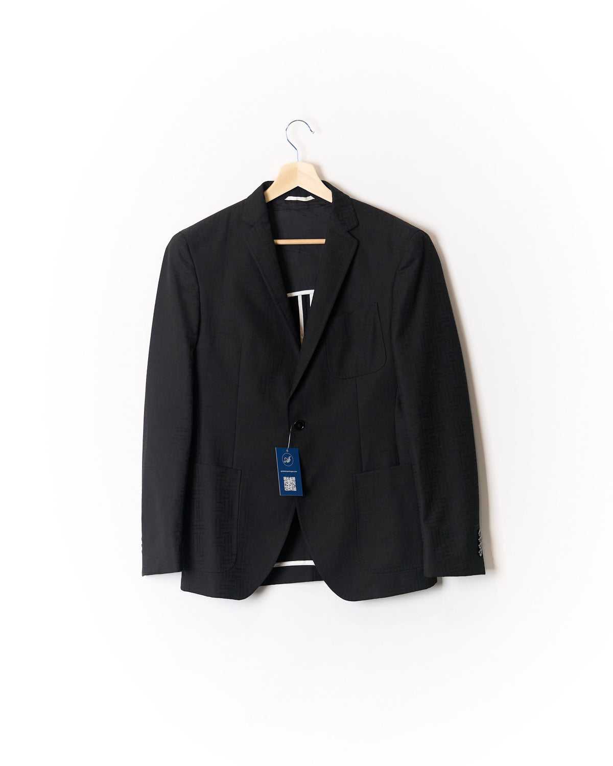 Hugo Boss Black Carlo Barbera Extra Slim Fit Cotton Wool Blazer