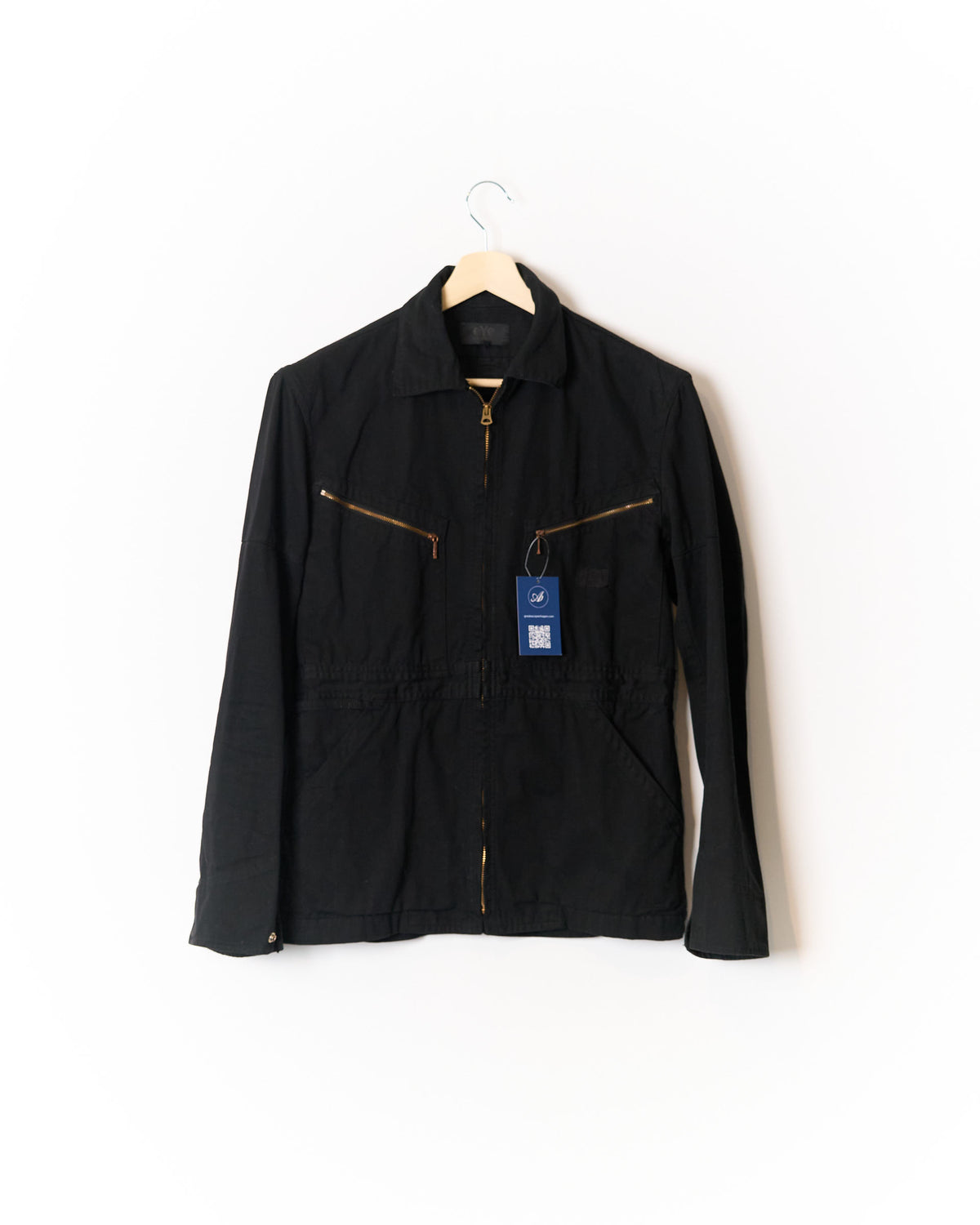 Comme des Garçons eYe Junya Watanabe MAN Black Cotton Utility Jacket