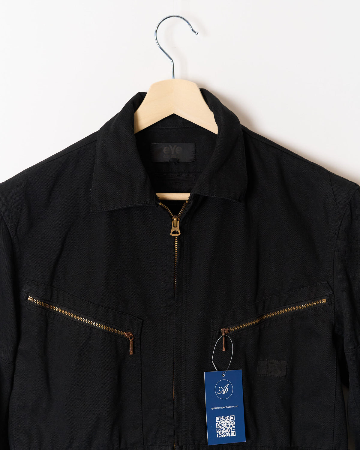 Comme des Garçons eYe Junya Watanabe MAN Black Cotton Utility Jacket