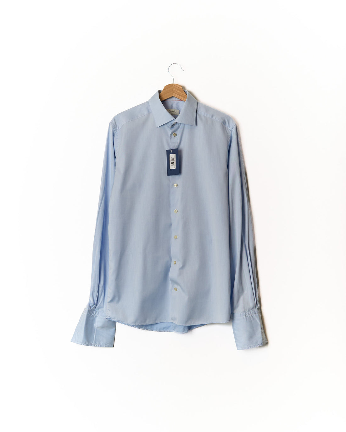 Eton Light Blue Slim Cotton Business Shirt