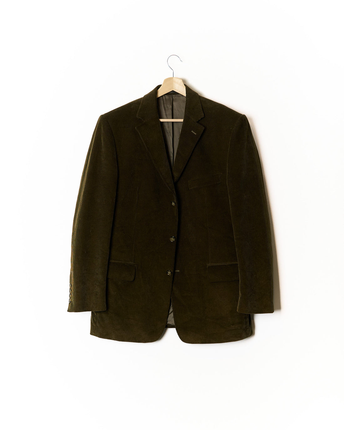 Daniel Hechter Dark Brown Grant-Anz Corduroy Cotton Blazer