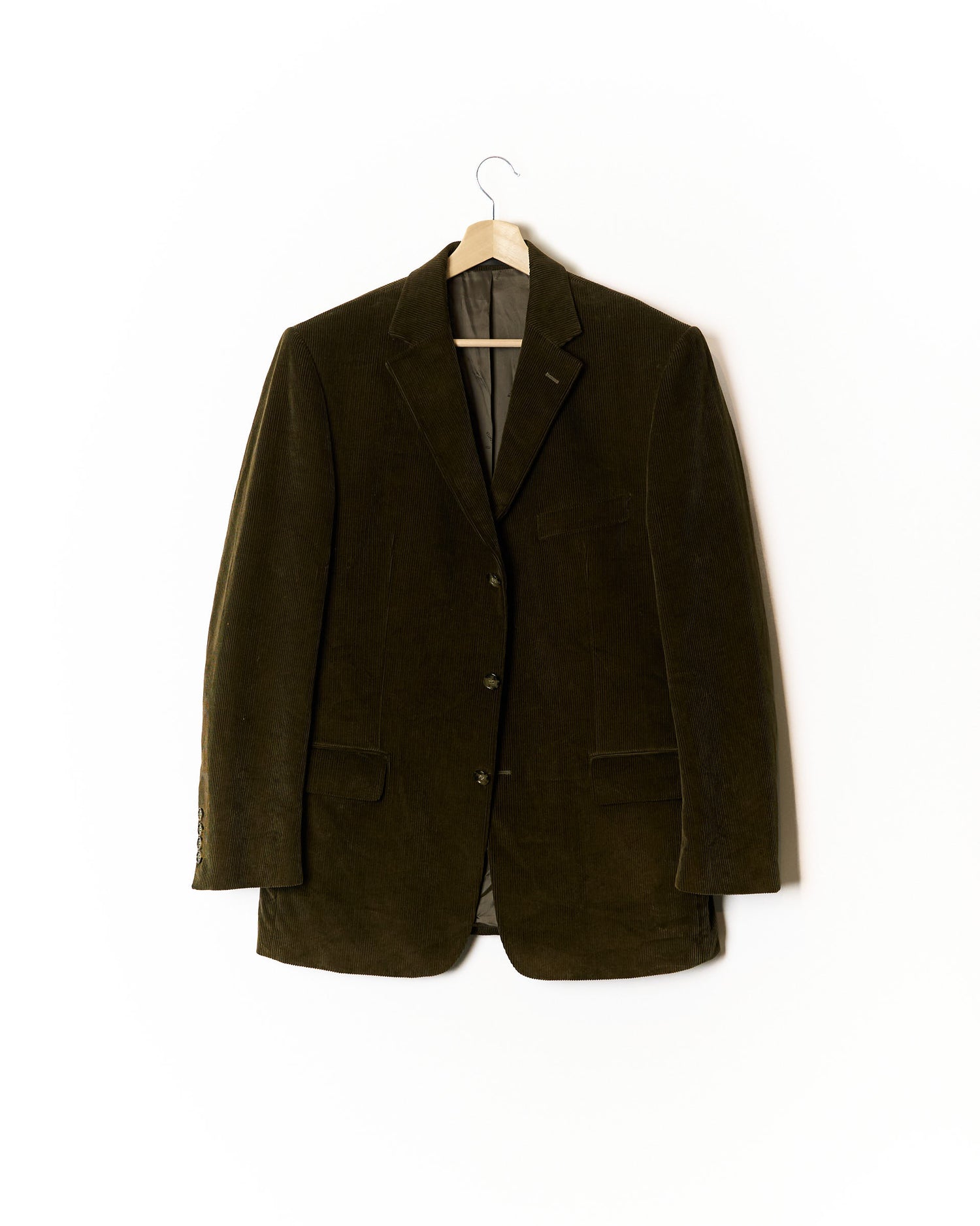 Daniel Hechter Dark Brown Grant-Anz Corduroy Cotton Blazer