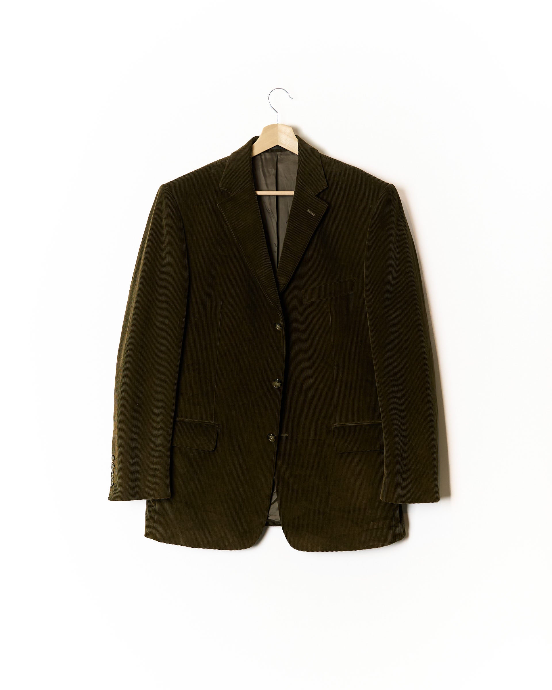 Daniel Hechter Dark Brown Grant-Anz Corduroy Cotton Blazer