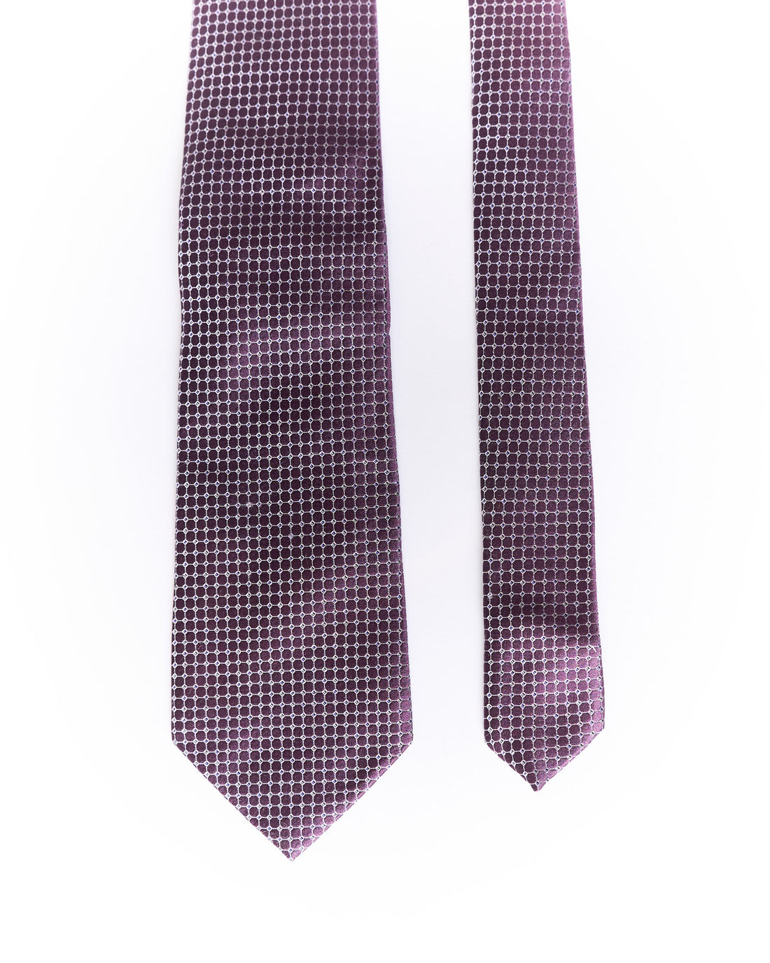 Hugo Boss Purple Silk Tie