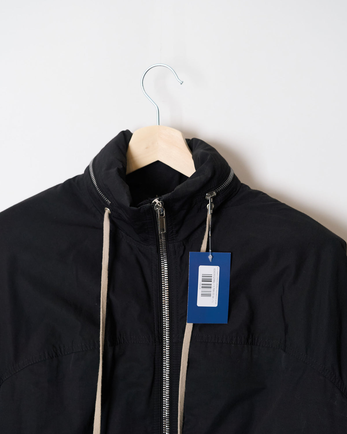 Rick Owens DRKSHDW Black Hooded Zip Jacket
