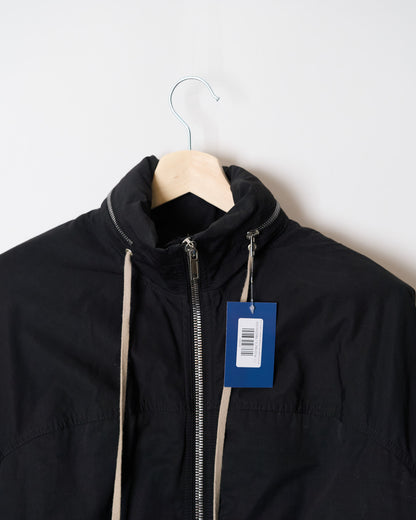 Rick Owens DRKSHDW Black Hooded Zip Jacket