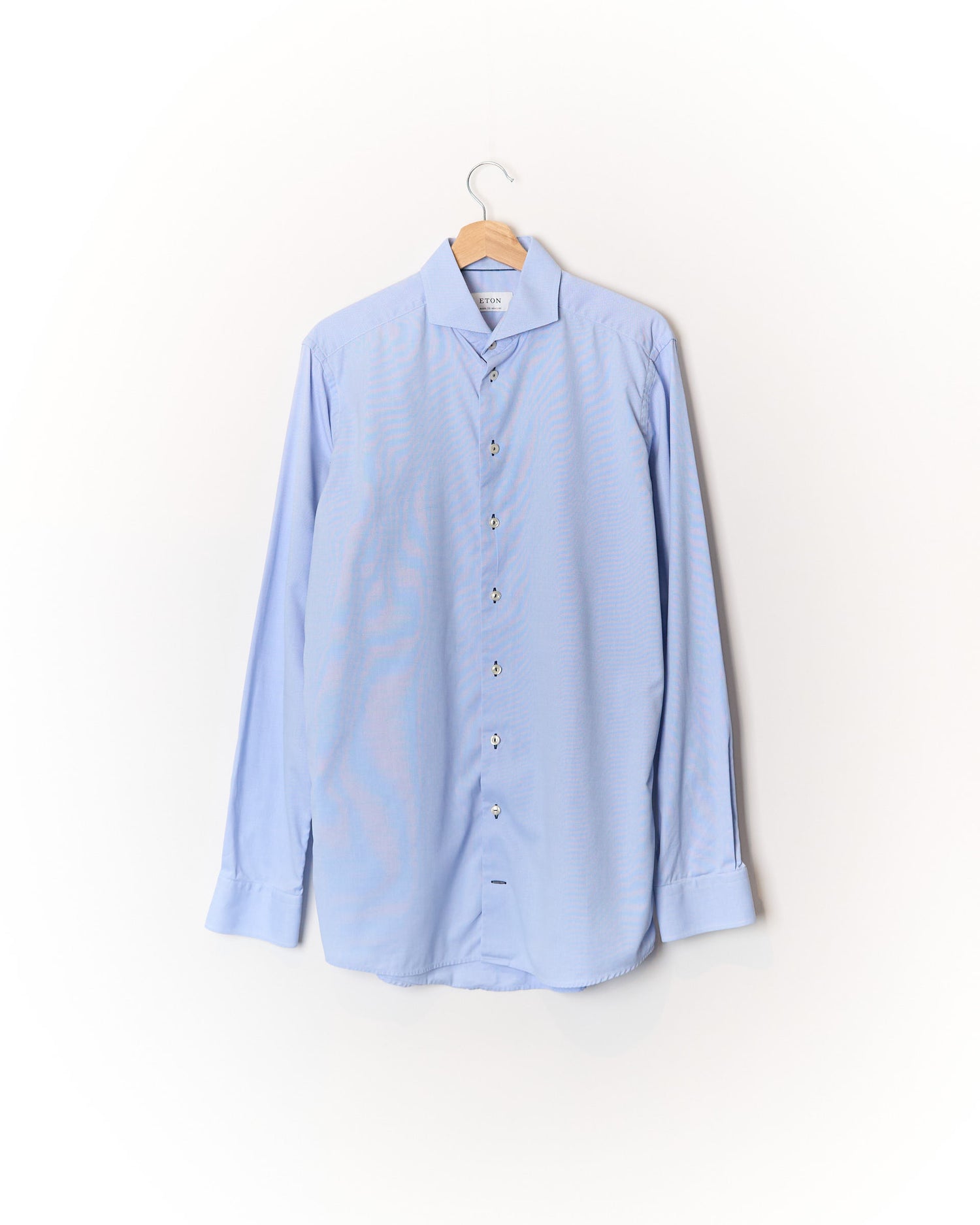Eton Light Blue Cotton Shirt
