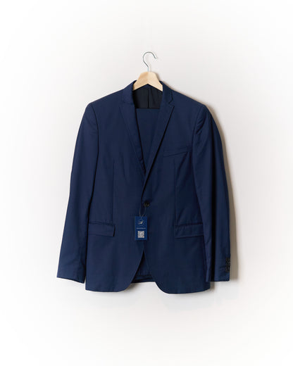 Stones Navy Straigt Leg Wool Suit