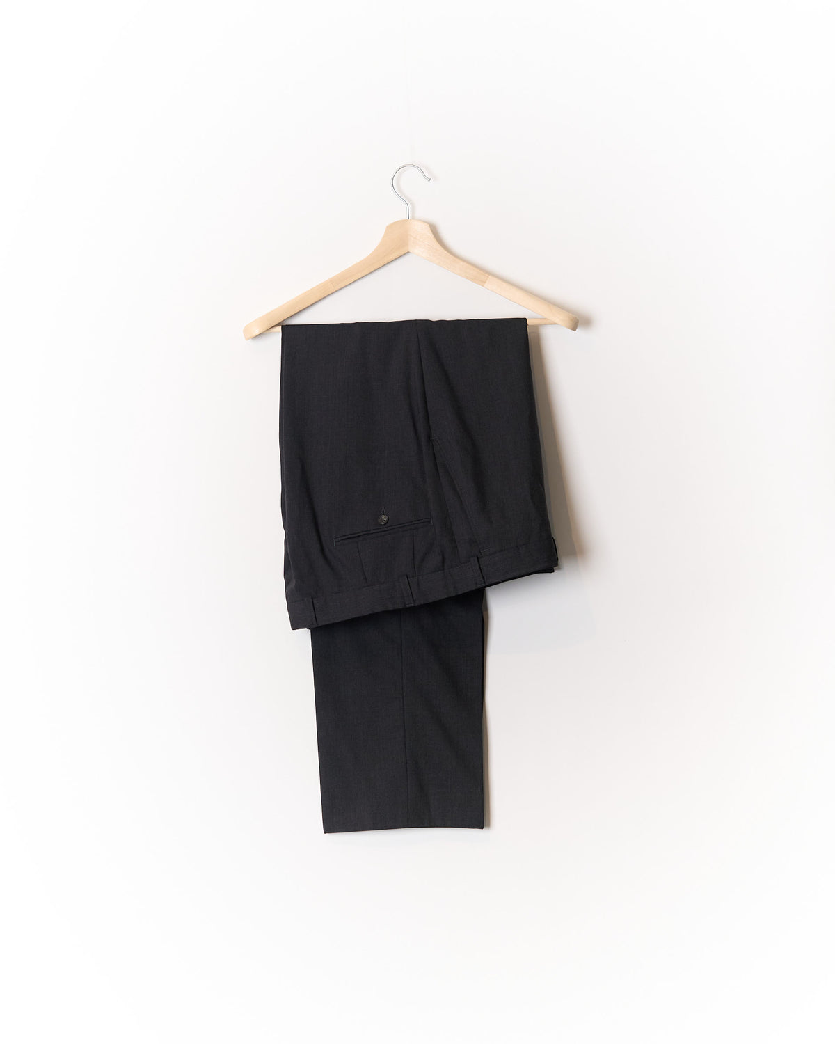 Christian Berg Stockholm Dark Grey Straigt Leg Wool Suit