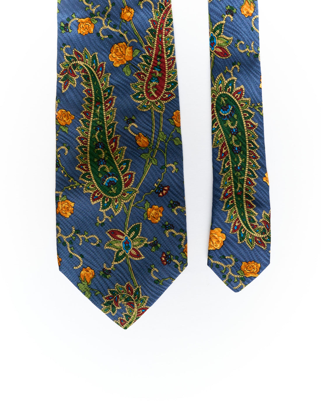 Kenzo Homme Blue Flower Silk Tie