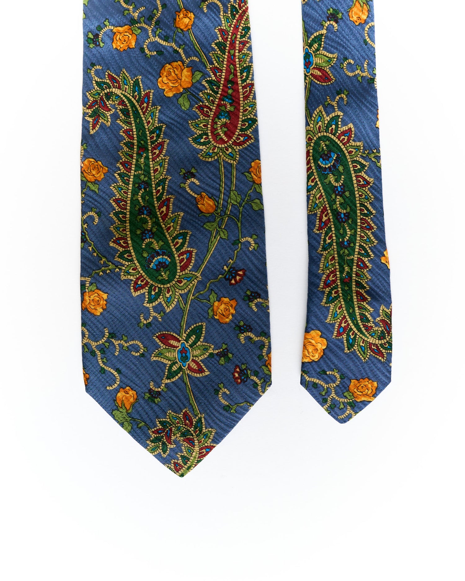 Kenzo Homme Blue Flower Silk Tie