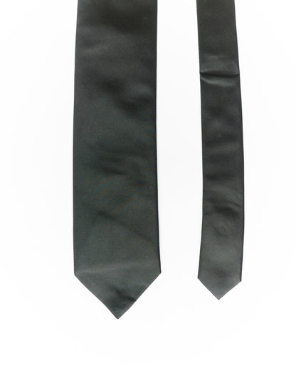 Van Gils Black Silk Tie