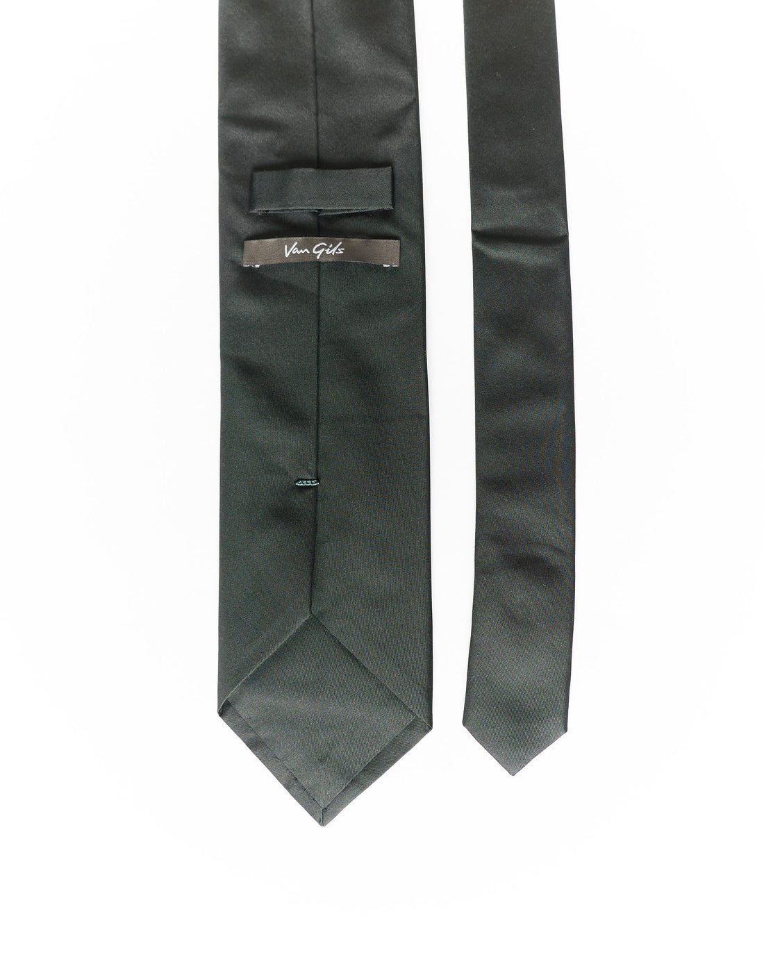 Van Gils Black Silk Tie