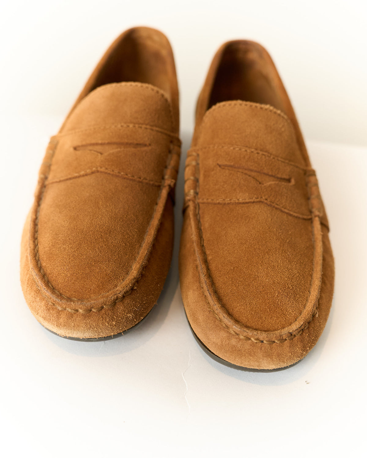Polo Ralph Lauren Brown Suede Loafers