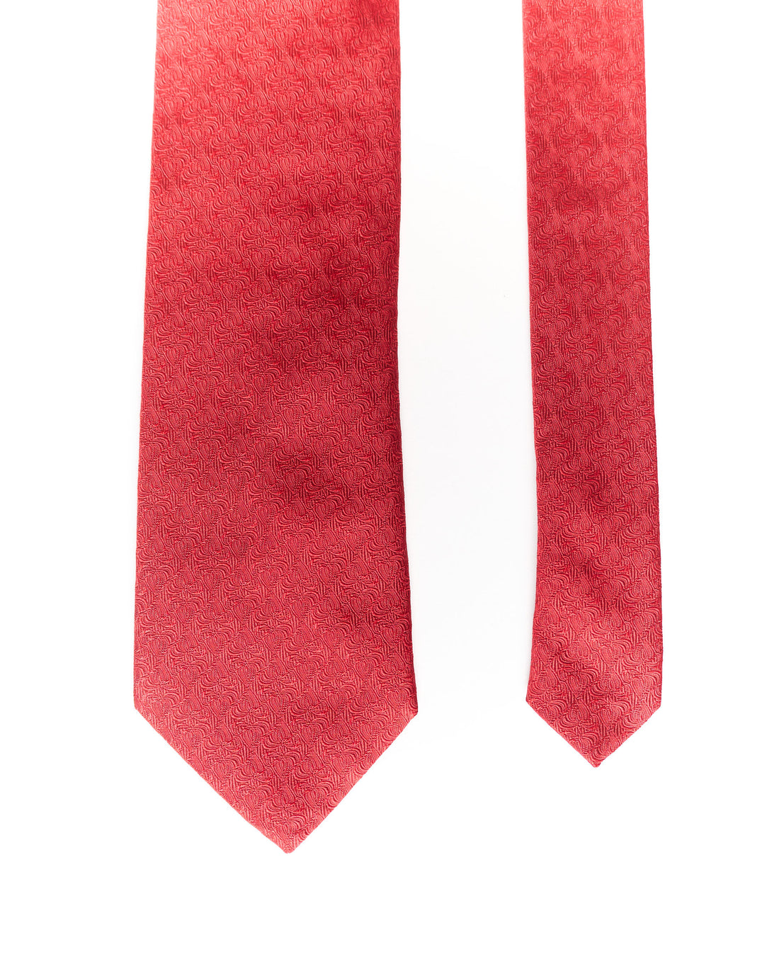 Red Vintage Silk Tie
