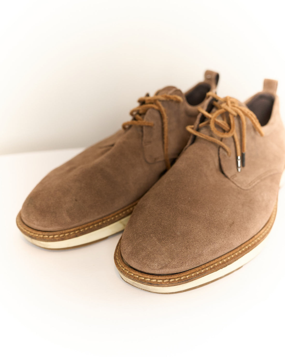 Ecco Braune Wildlederschuhe
