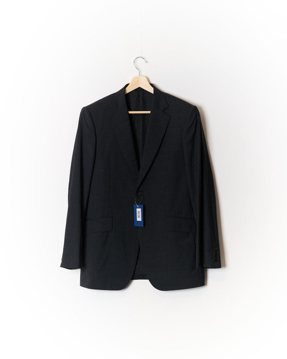 Dunhill Dark Grey Made in Japan Wool Blazer