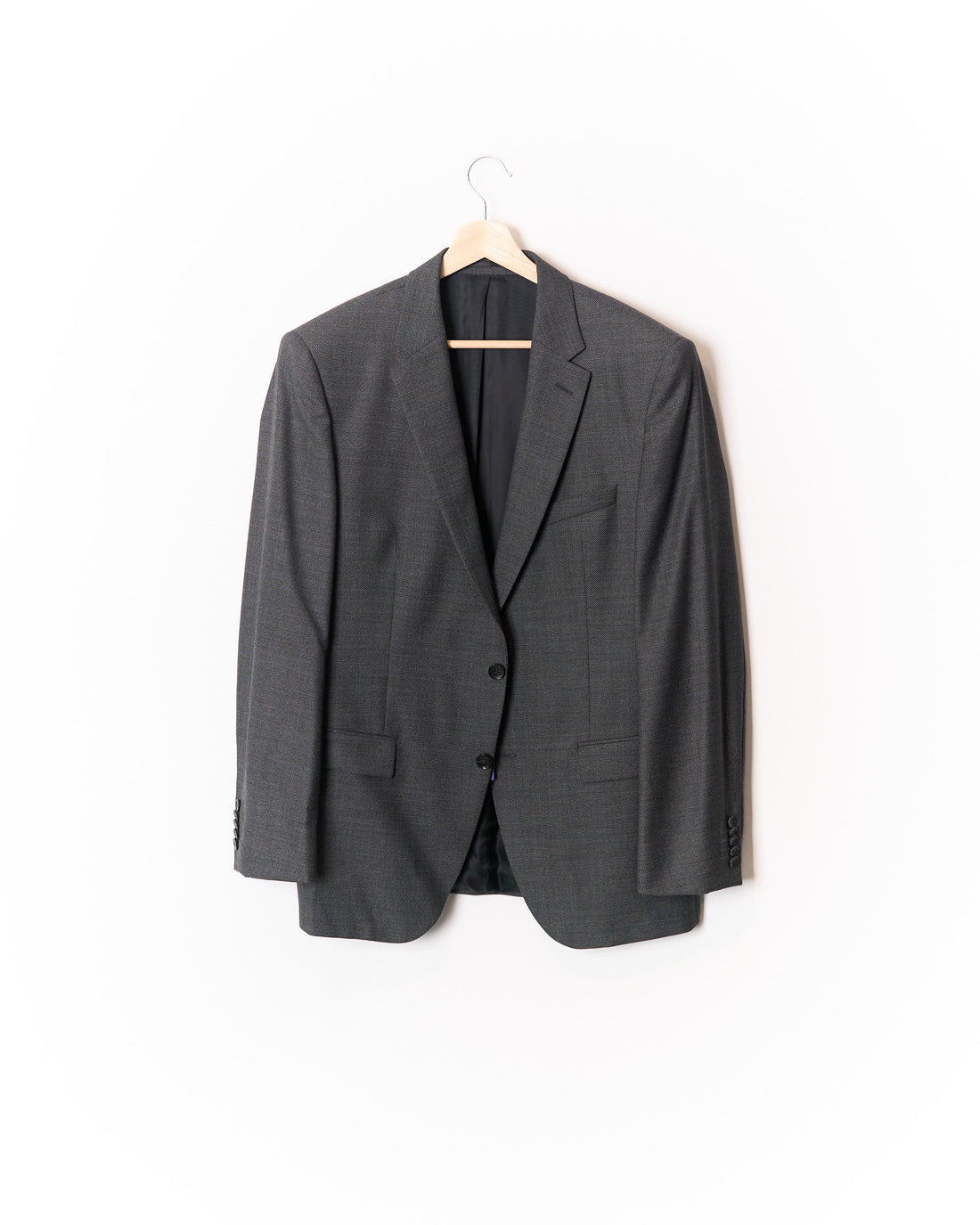 Hugo Boss Dark Grey Virgin Wool Blazer