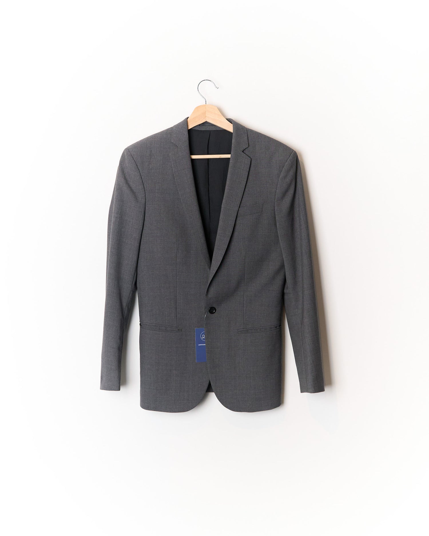 Filippa K Grey Wool Blazer
