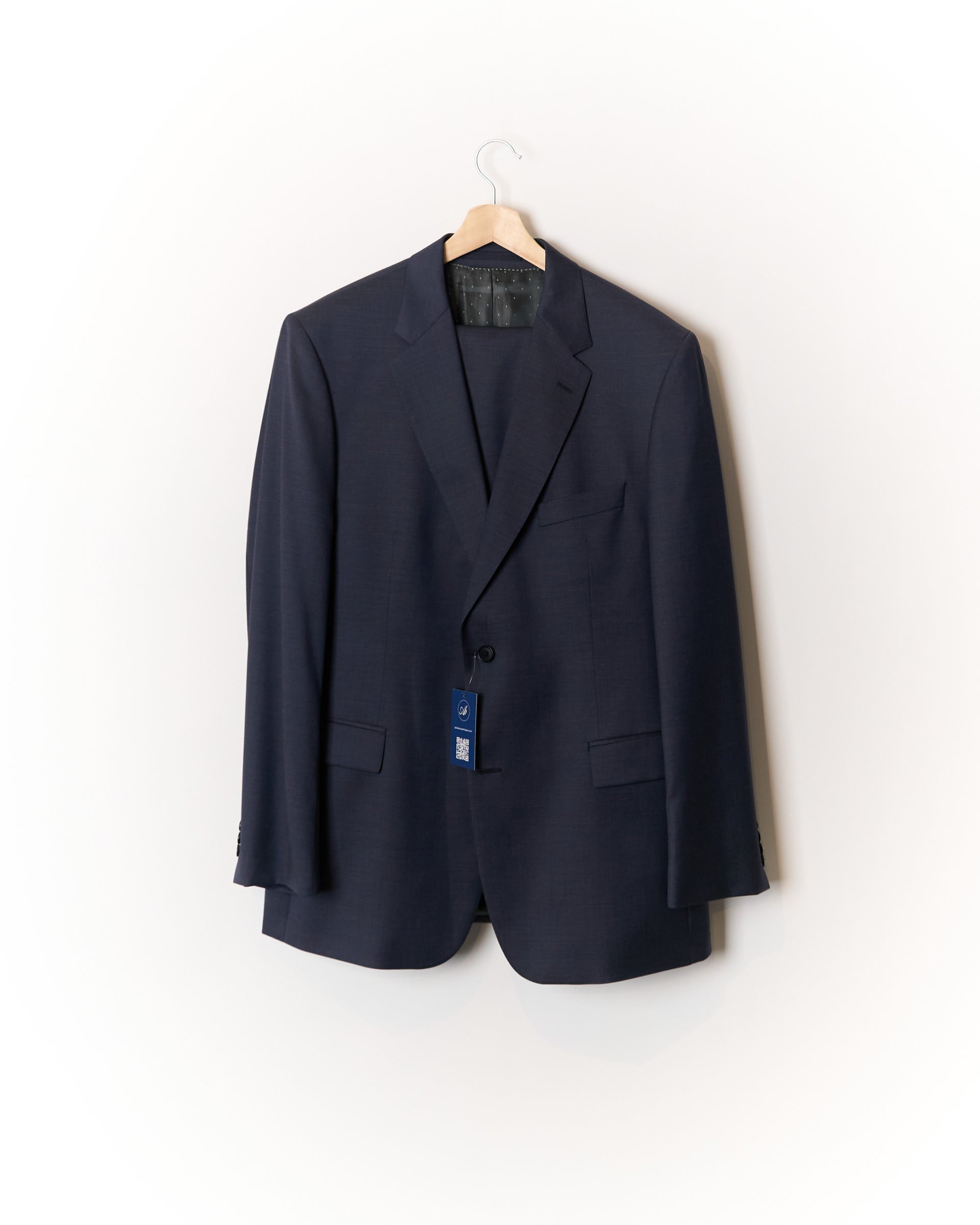 Sand Copenhagen Steel Blue Wool Suit