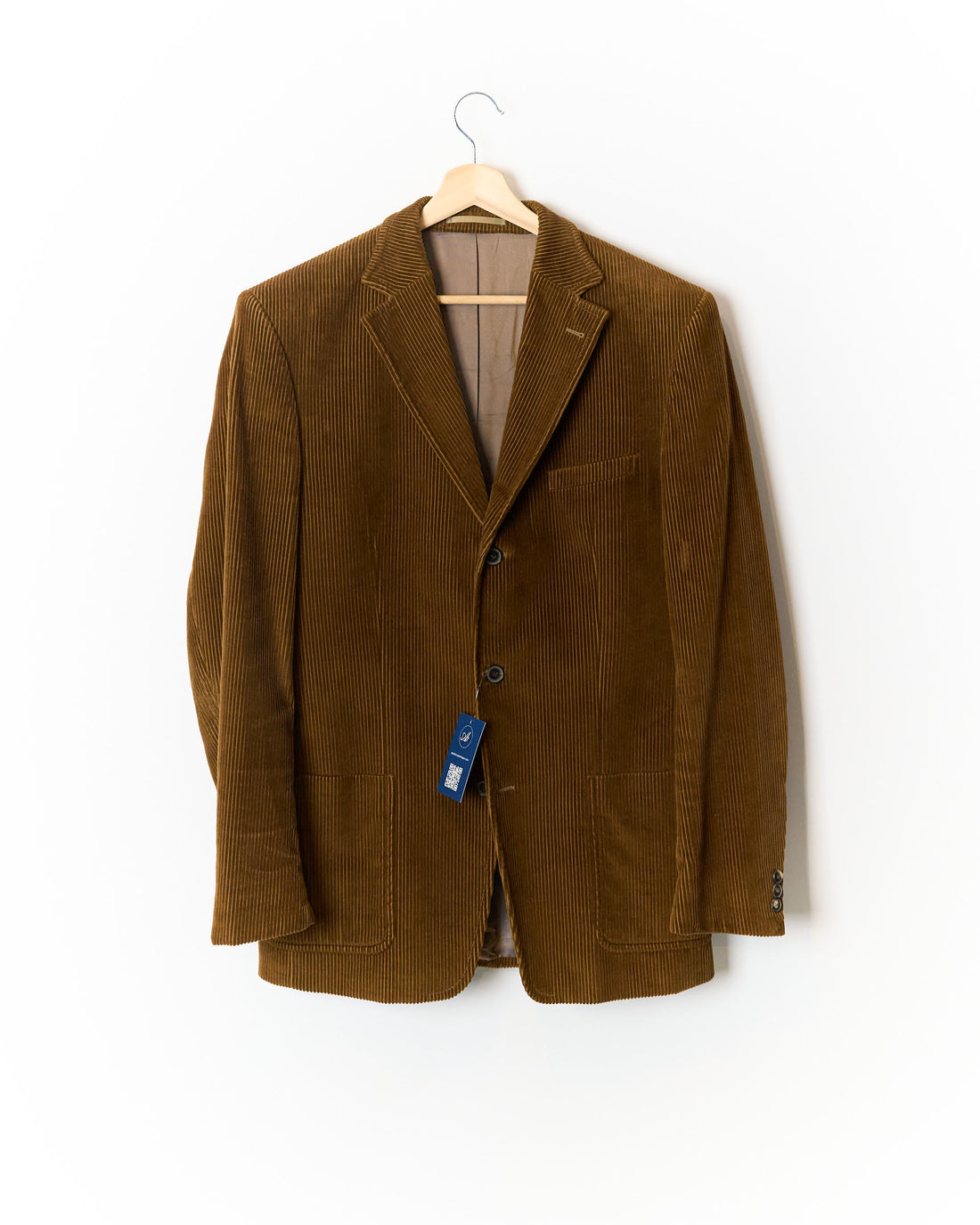 Joop! Brown Corduroy Cotton Blazer