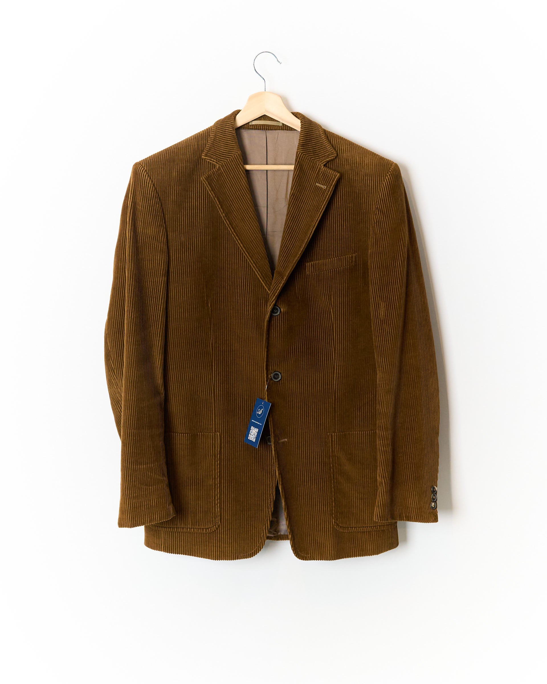 Joop! Brown Corduroy Cotton Blazer
