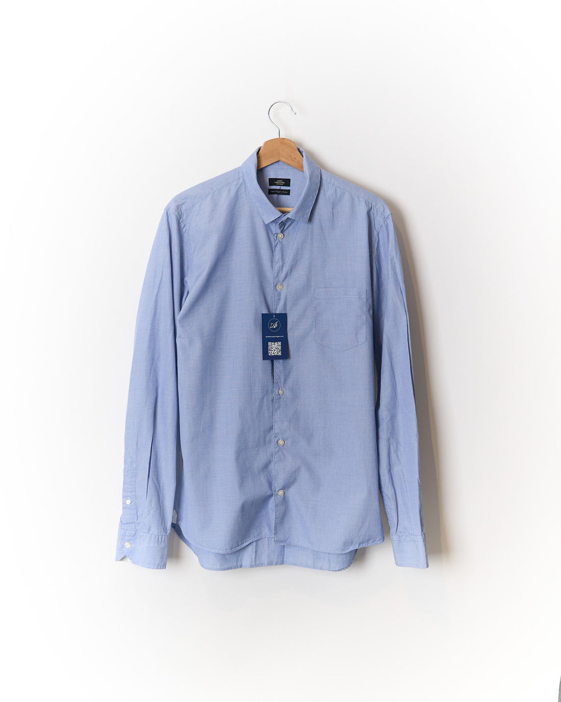 Mads Nørgaard Light Blue Cotton Shirt