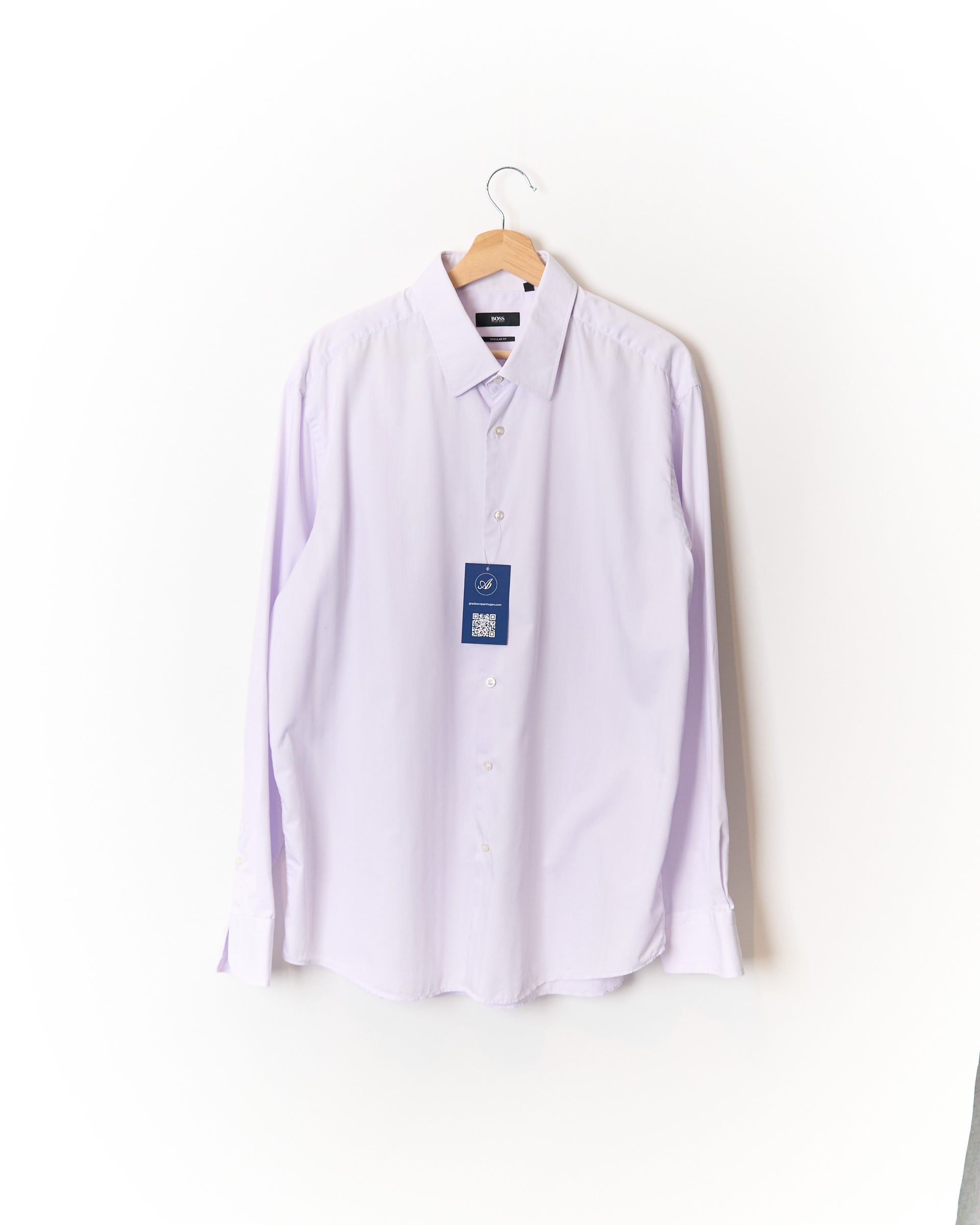 Hugo Boss Light Pink Cotton Shirt