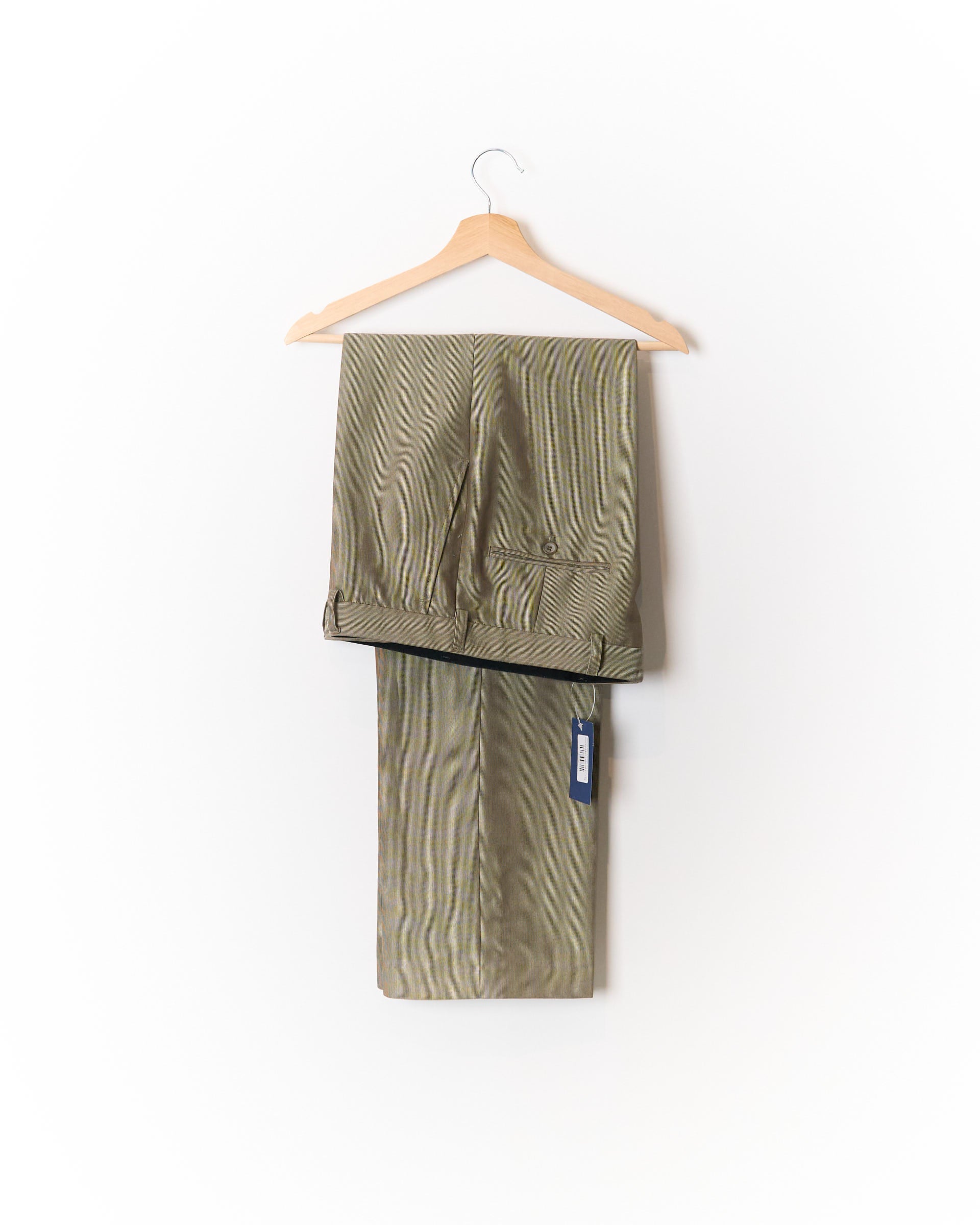 Stan-Dar Walnut Straight Leg Wool Pant